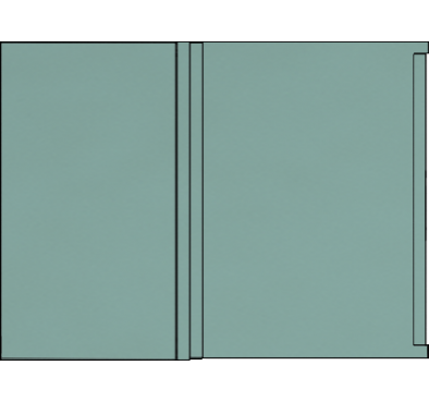 Антресоль Брік кутова Ліва